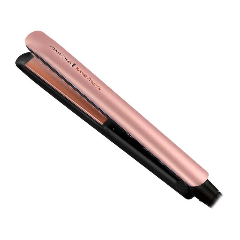 Plancha-para-Cabello-Remington-Keratin-S8599-Rosado