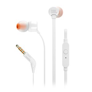 Audífonos JBL T110 Cableado Blanco