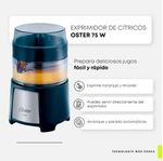 Exprimidor-de-Citricos-Oster-Negro-75W