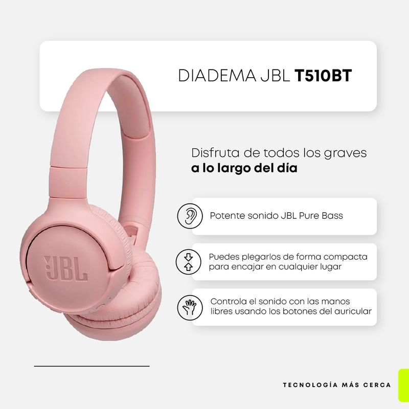 Diadema-JBL-T510BT-Rosa