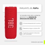 Parlante-JBL-Flip-6-Rojo