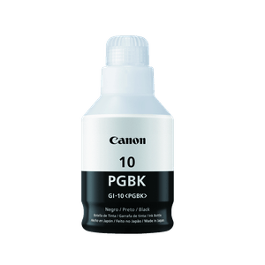 Tinta para Impresora Canon GI-10 Botella 170 ML Negra