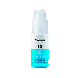 Tinta para Impresora Canon GI-10 Botella 70 ML Cyan