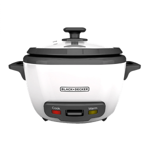 Olla Arrocera Black+Decker RC514 7 Tazas Blanco