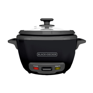 Olla Arrocera Black+Decker RC514 7 Tazas Negro