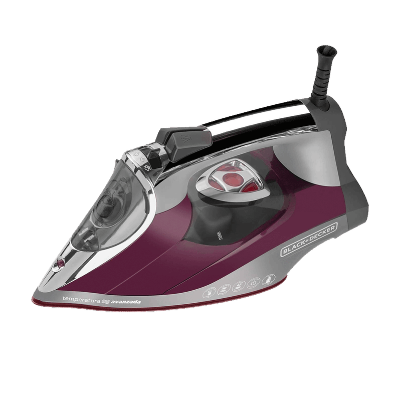 Plancha-de-Ropa-Black-2BDecker-Vapor-D3501-Temperatura-Avanzada-Vinotinto-2