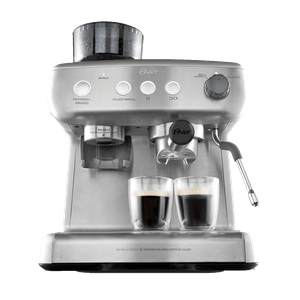 Cafetera Oster Expresso Molino Integrado BVSTEM7300 Plateado