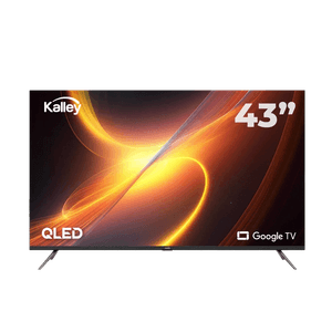 Televisor Kalley 43" Smart TV 4K UHD QLED GTV43QLED Negro
