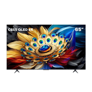 Televisor TCL 50" Smart TV 4K UHD QLED 50C655 Google TV Negro (1983)