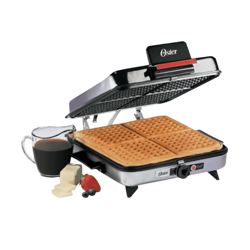 Plancha-Sanduchera-Oster-Grill-4-Puestos-CG120W-Plateado