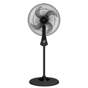 Ventilador Samurai Piso Turbo Metallic Negro