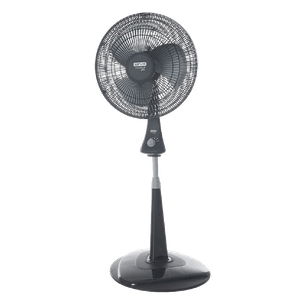 Ventilador Samurai Piso Tropical Plus Negro