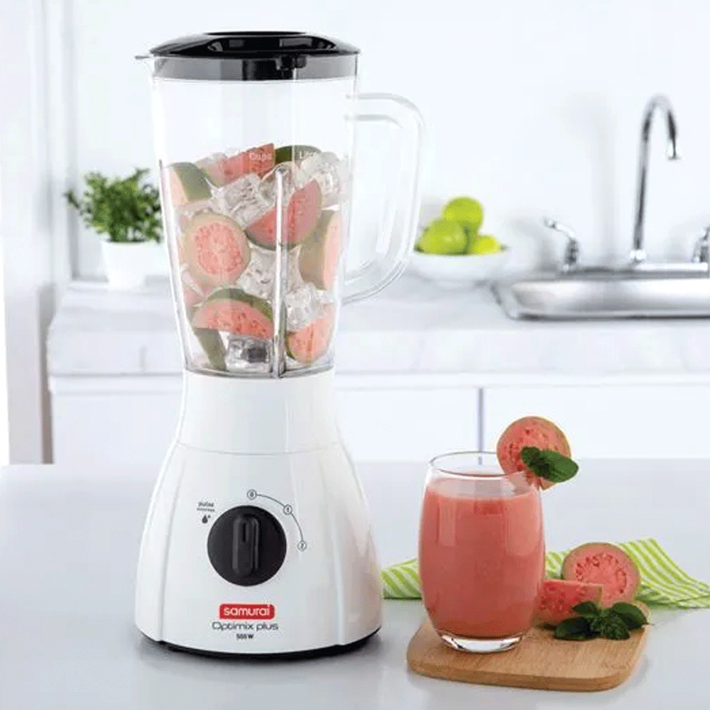 Licuadora Samurai Optimix Plus 500 Watts 2 Litros Rojo