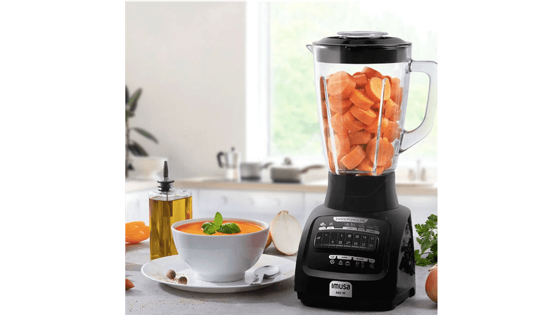 Licuadora Imusa Infiny Force XL 600 Watts 2.2 Litros Negro