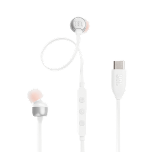 Audifonos JBL T310C Cableado Blanco