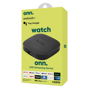 Reproducto Streaming Onn Google TV 4K Negro