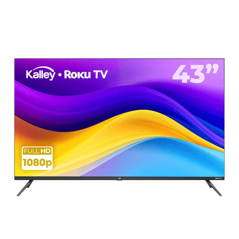 Televisor-Kalley-43--Smart-TV-HD-K-RTV43FHD-Roku-Negro