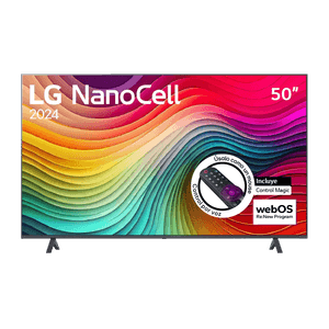 Televisor LG 50" Smart TV 4K UHD NANO 50NANO80TSA Negro