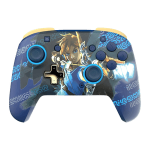 Control Inalambrico PDP Nintendo Switch Rematch Glow Link Zelda Azul