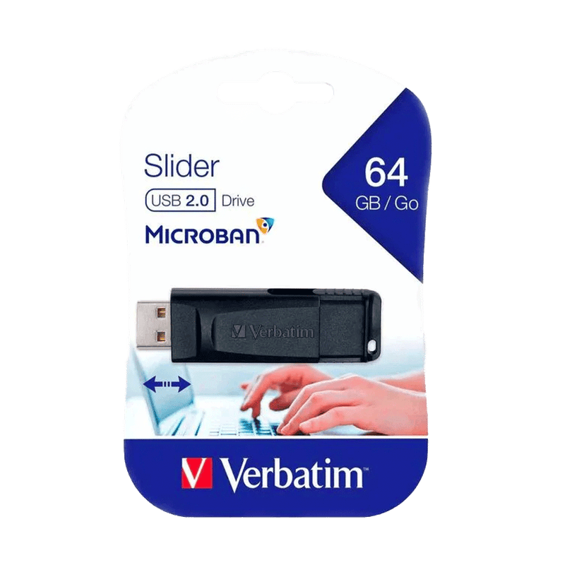 Memoria-Flash-USB-Verbatim-Slider-64GB-Negro-1