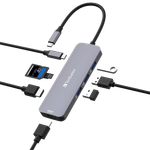 Multipuerto-HUB-USB-C-Pro-Verbatim-CMH-05-Gris-2