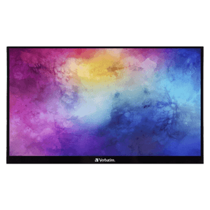 Monitor Pantalla Táctil Portátil Verbatim Full HD 1080p 14" Negro