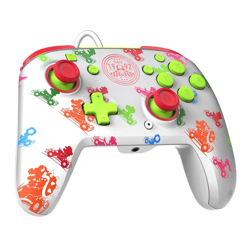 Control-Cableado-PDP-Nintendo-Switch-Rematch-Mario-Kart-Blanco-2