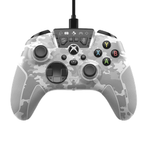 Control Cableado Turtle Beach Xbox Series S X Recon Camuflado Gris