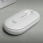 Mouse-Logitech-Pebble-M350S-Bluetooth-Blanco-3