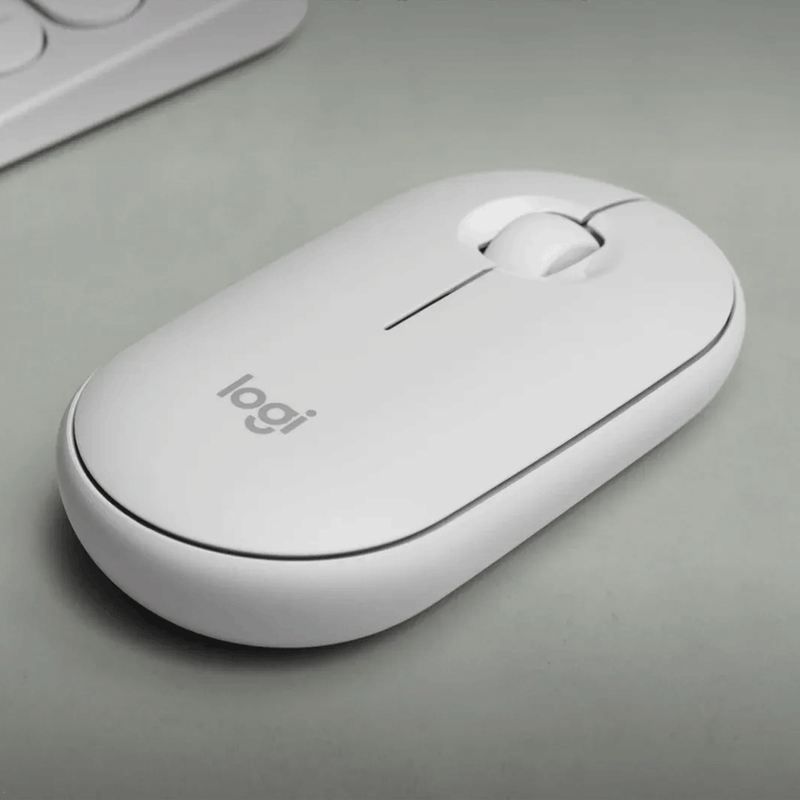 Mouse-Logitech-Pebble-M350S-Bluetooth-Blanco-3